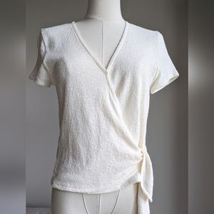 Madewell Tie Wrap Top